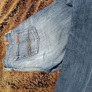 7 for all mankind boot cut jeans